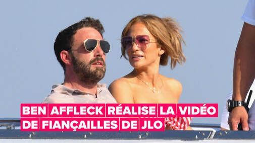 Capture de l’image du reportage sur Ben Affleck et Jennifer Lopez