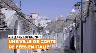 Une ville en Italie entièrement composée de trulli