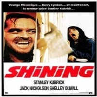 L’affiche du film Shining